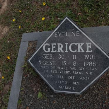 GERICKE Eveline 1901-1988