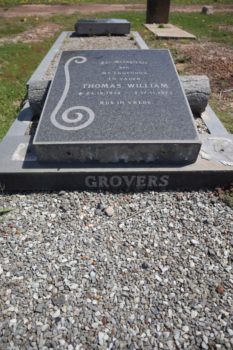 GROVERS Thomas William 1932-1973 _1