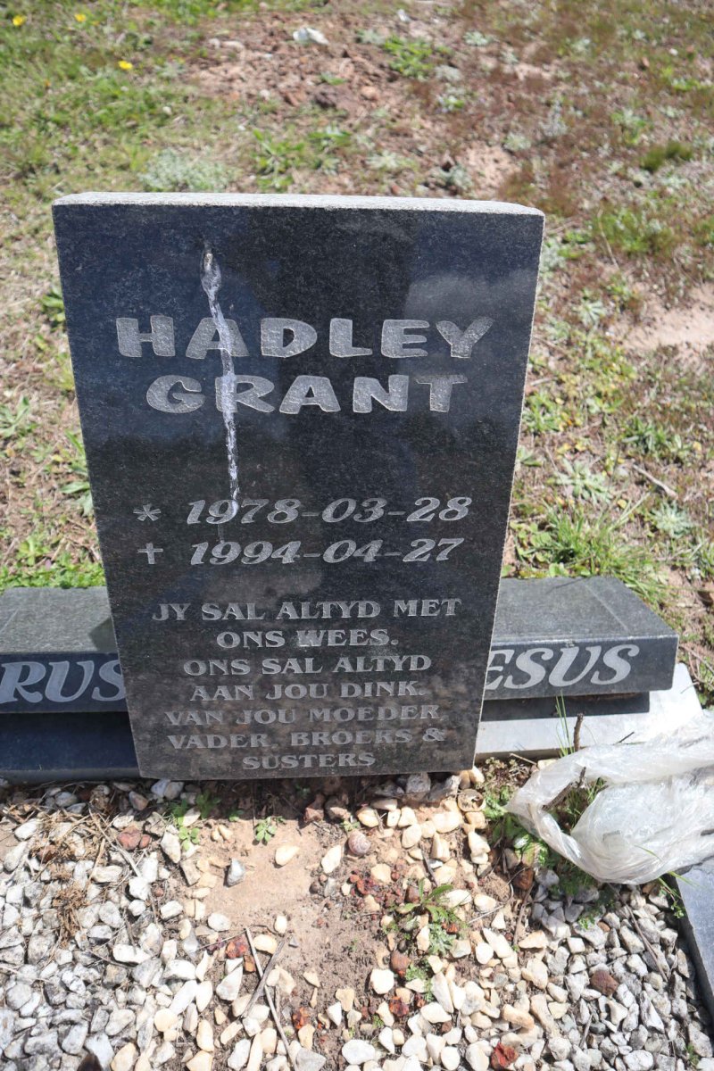GRANT Hadley 1978-1994