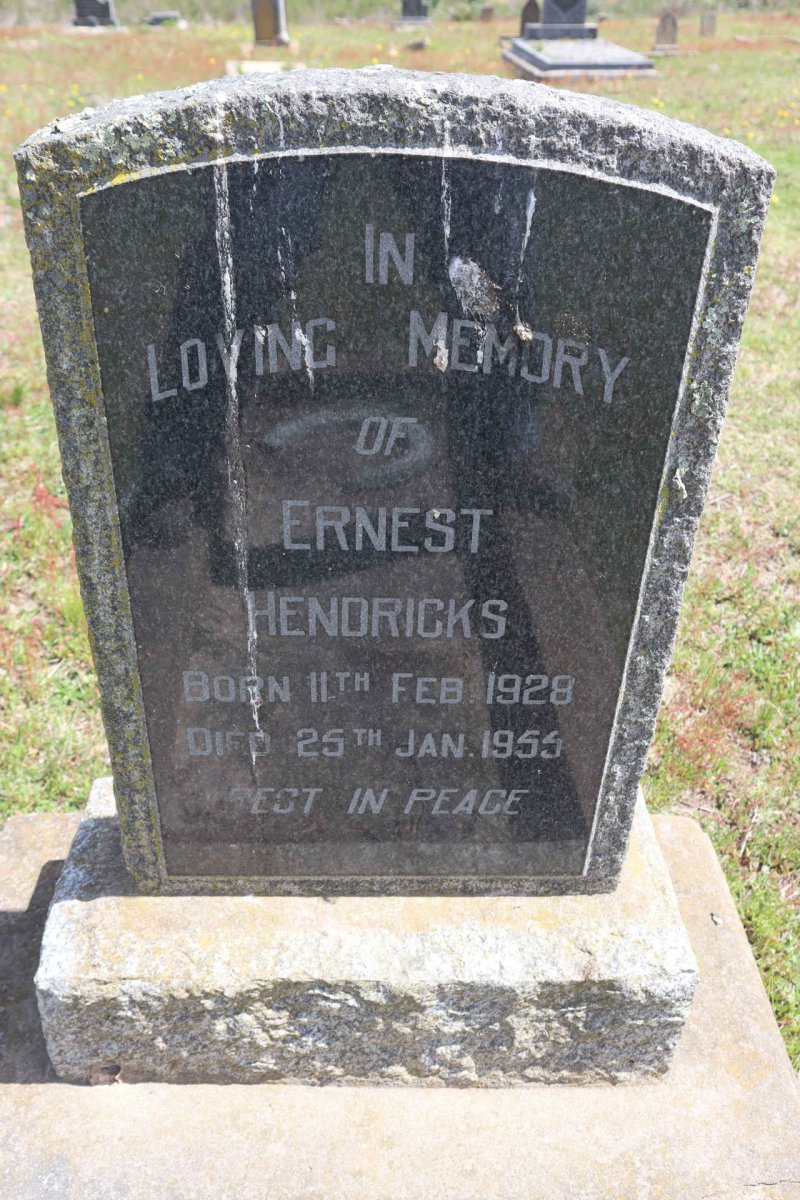HENDRICKS Ernest 1928-1955