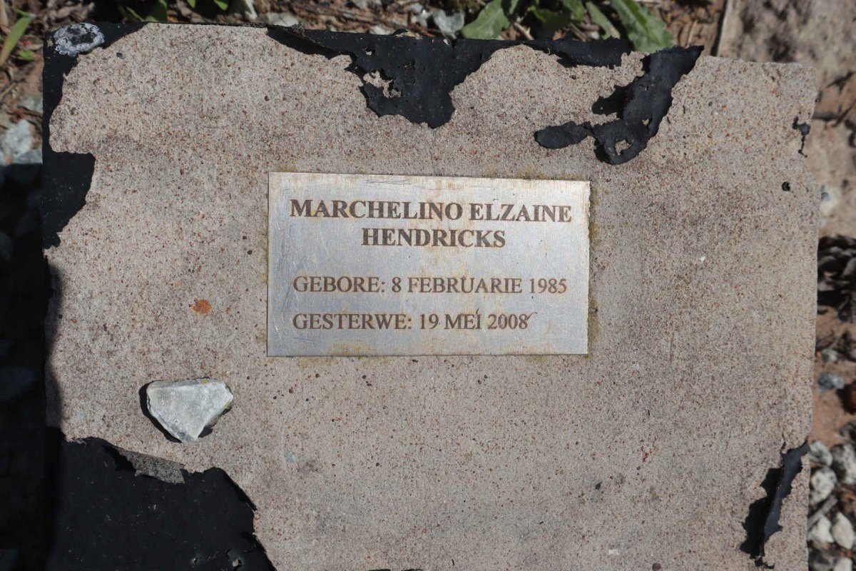 HENDRICKS Marchelino Elzaine 1985-2008