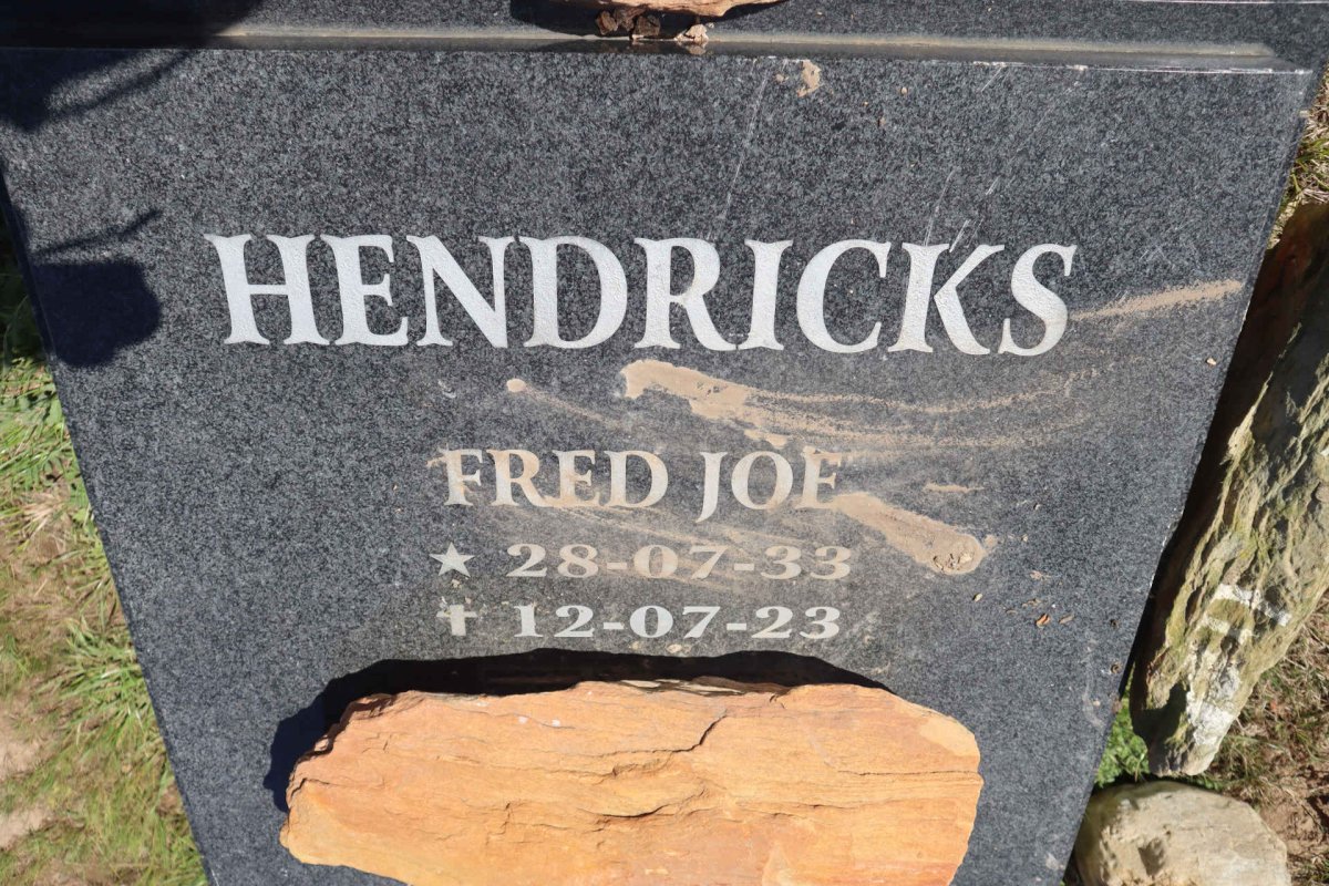 HENDRICKS Fred Joe 1933-1923