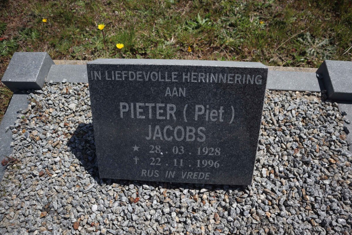 JACOBS Pieter 1928-1996