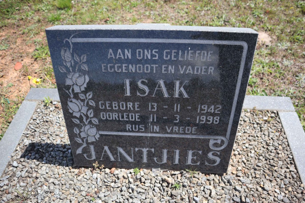 JANTJIES Isak 1942-1998