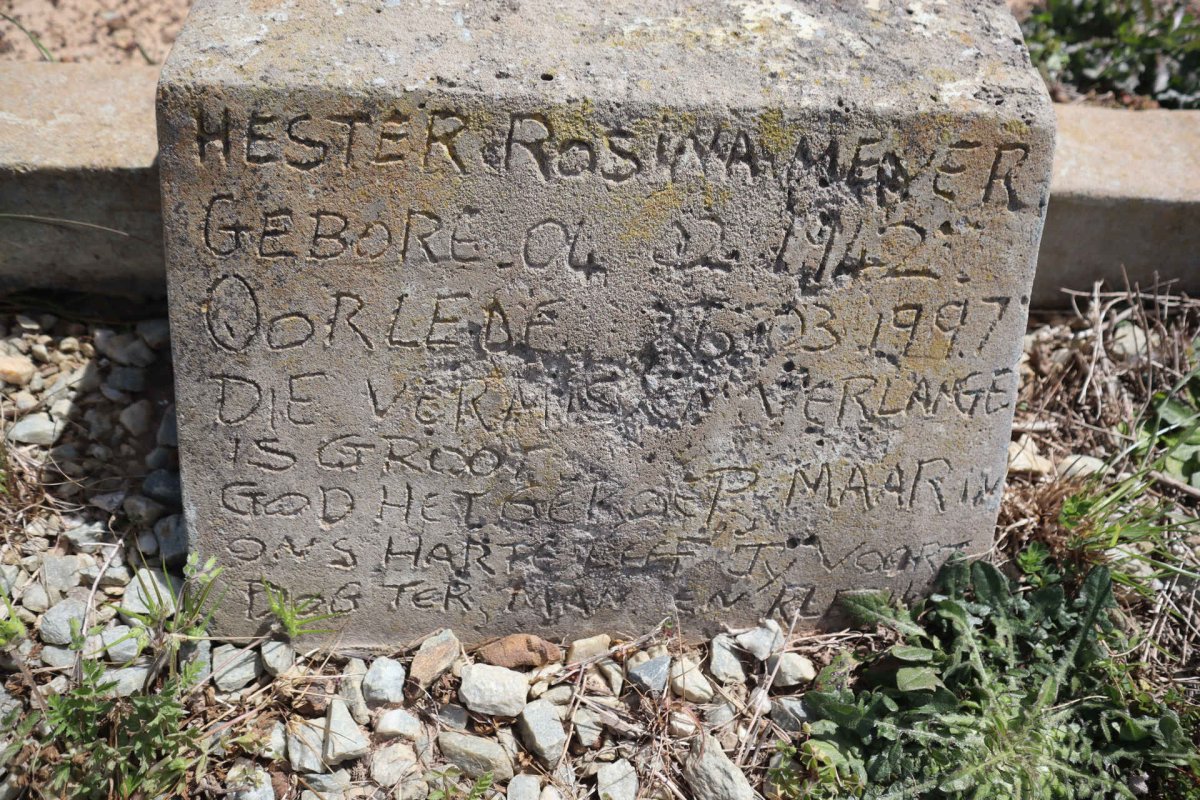 MEYER Hester Rosina 1942-1997