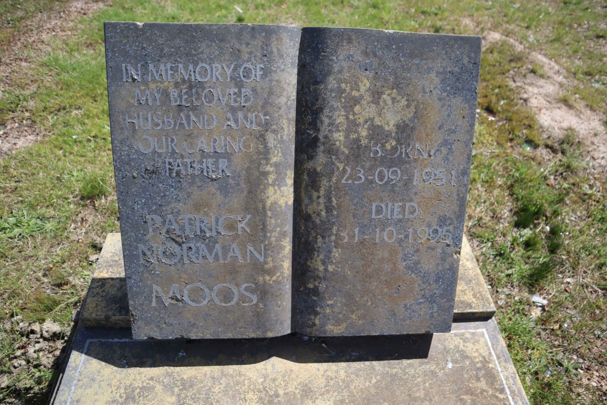 MOOS Patrick Norman 1951-1995