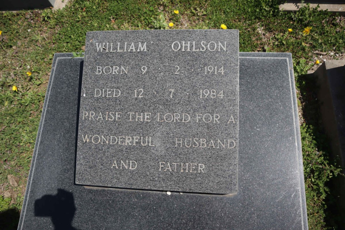 OHLSON William 1914-1984