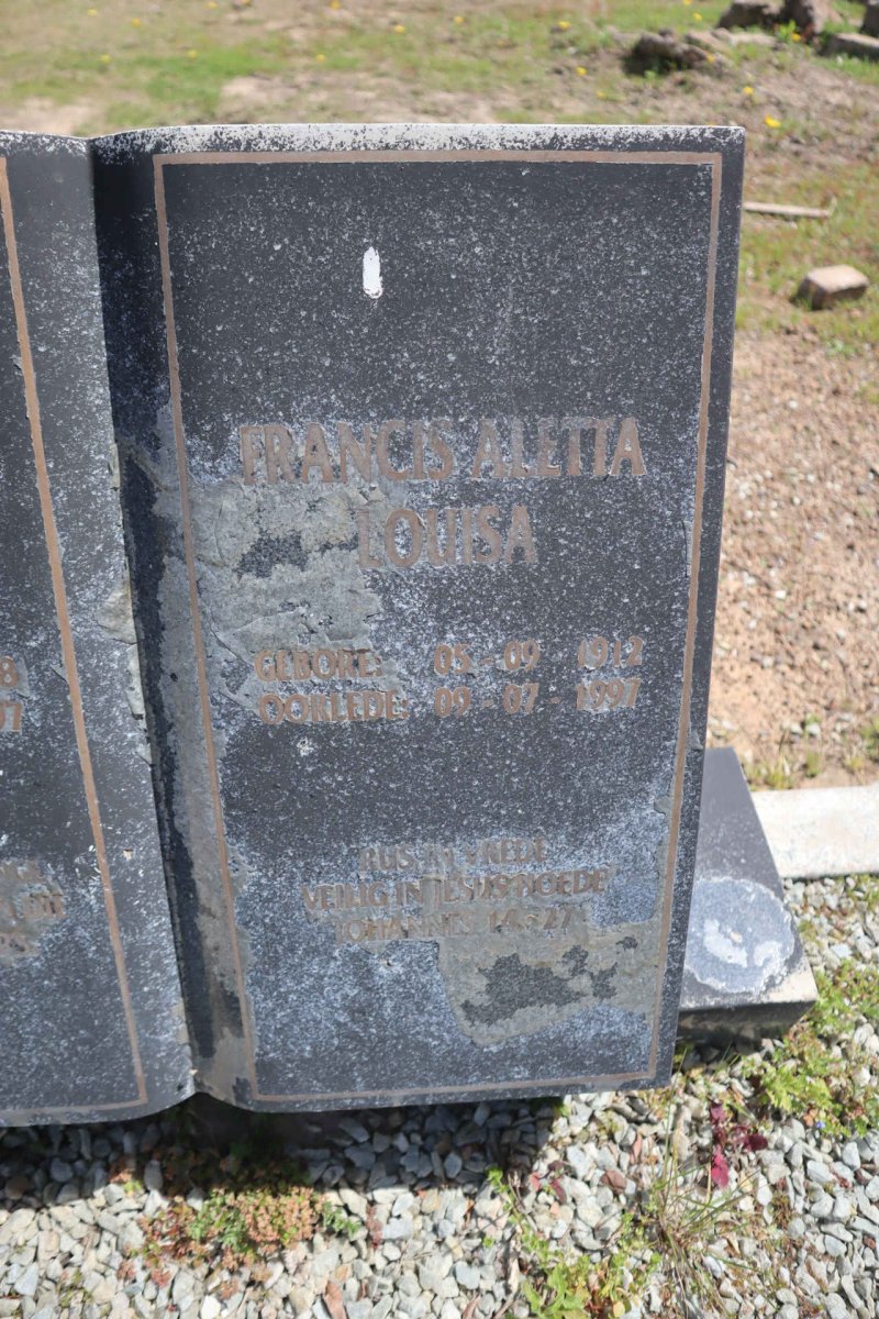 PEDRO David Johannes 1918-1997 & Francis Aletta Louisa 1912-1997_3