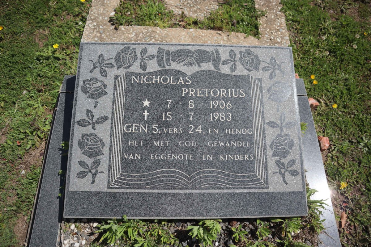 PRETORIUS Nicholas 1906-1983