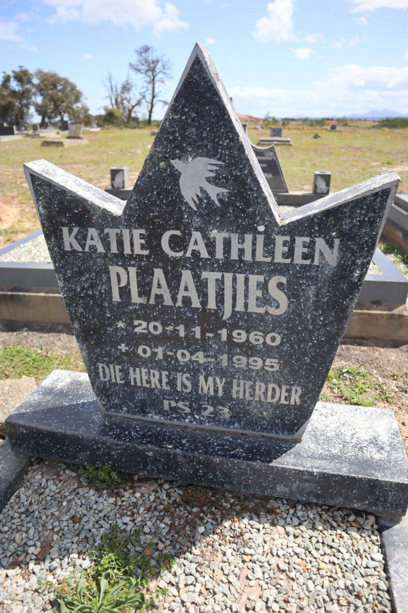 PLAATJIES Katie Cathleen 1960-1995