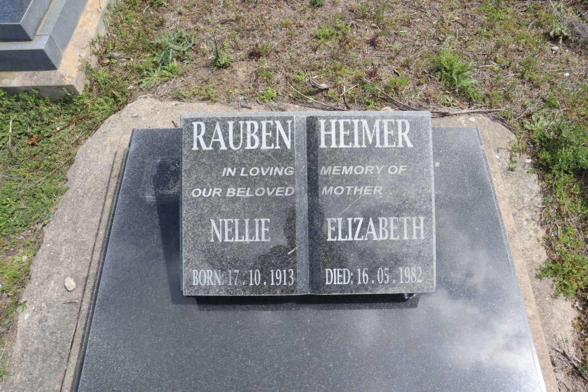 RAUBENHEIMER Nellie Elizabeth 1913-1982