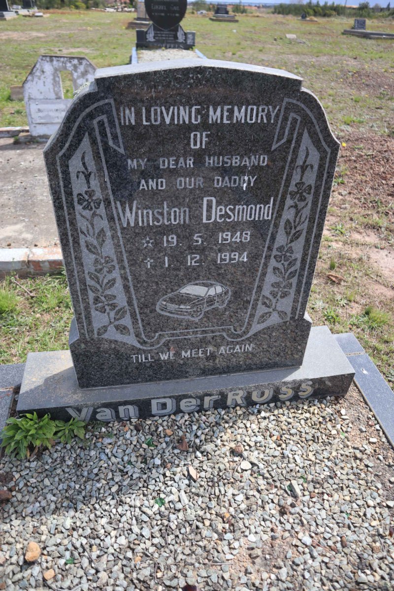 ROSS Winston Desmond, van der 1948-1994