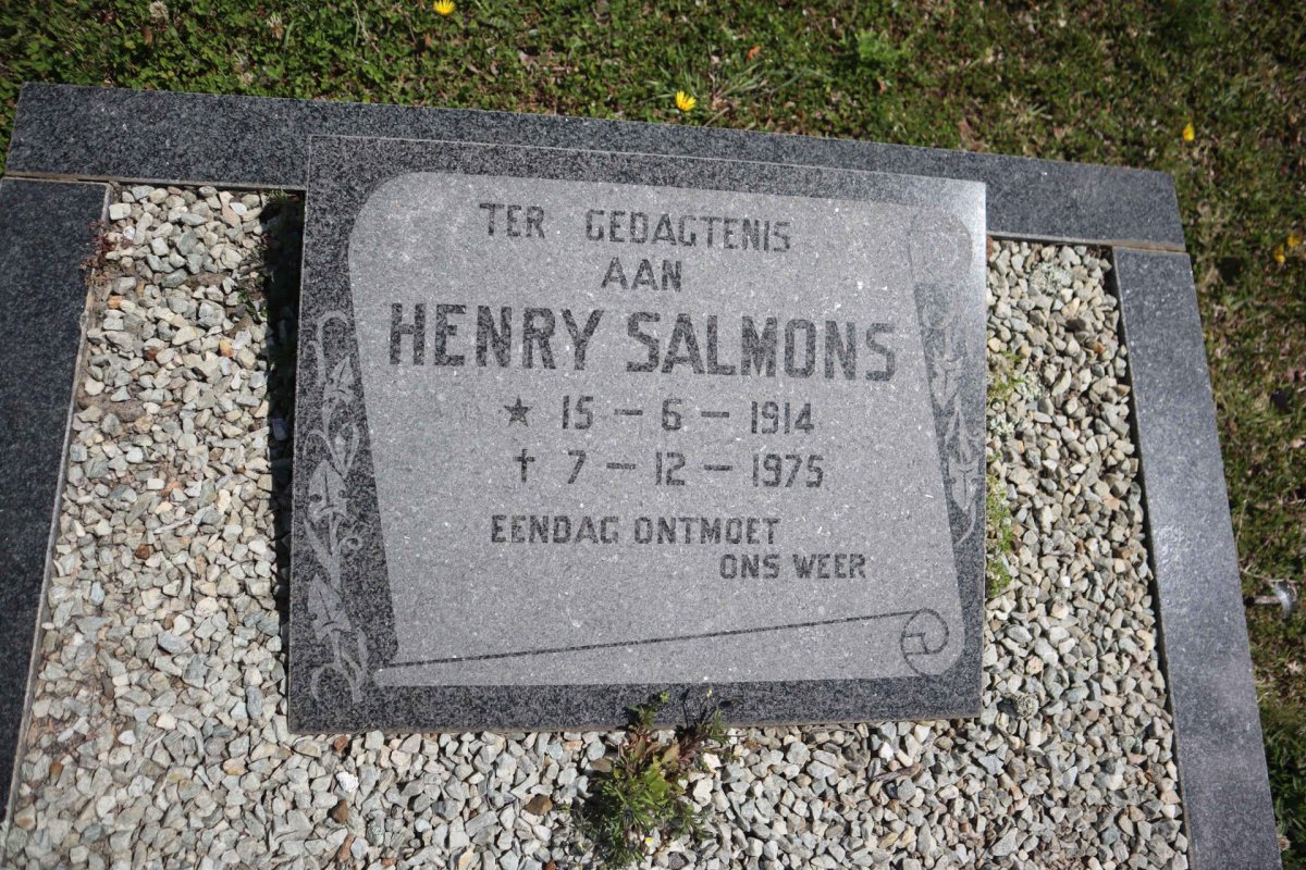 SALMONS Henry 1914-1975