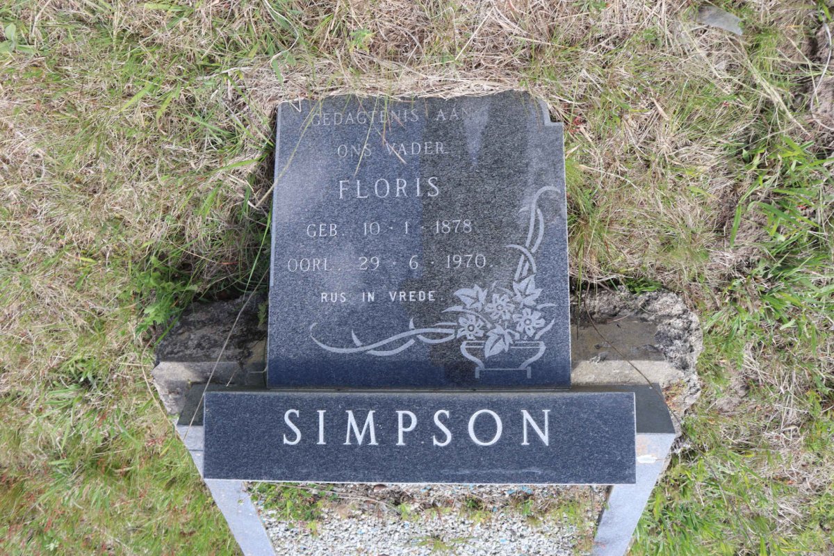 SIMPSON Floris 1878-1970