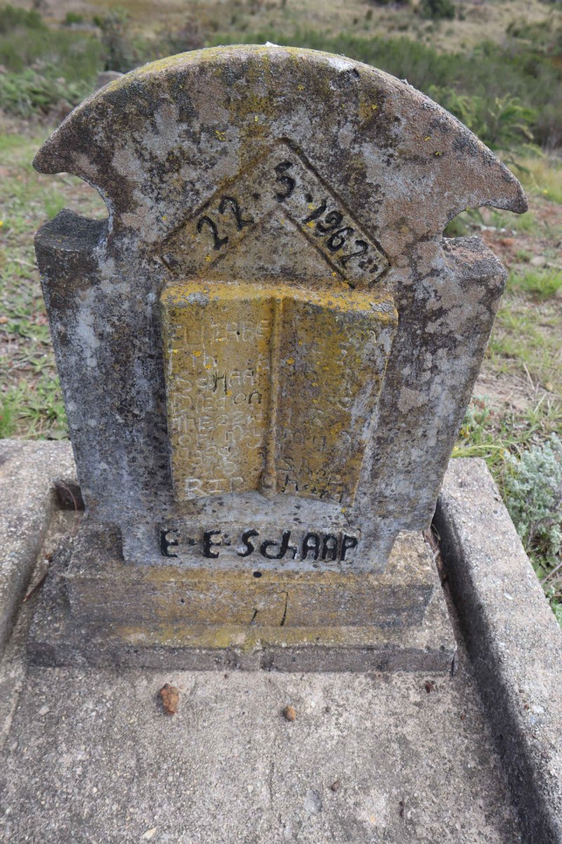 SCHAAP Elizabeth E. -1962