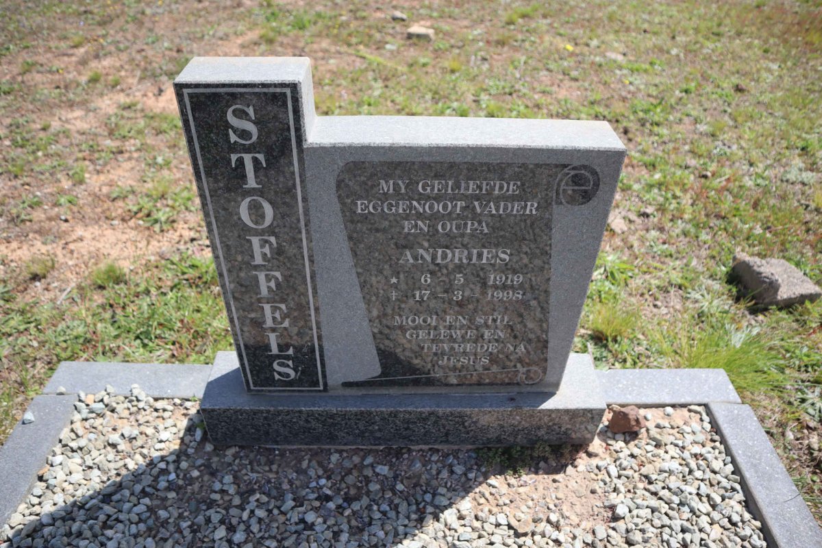 STOFFELS Andries 1919-1998