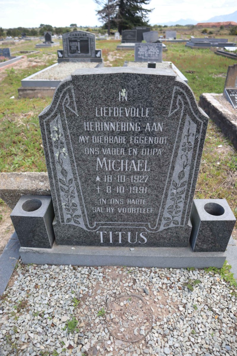 TITUS Michael 1927-1991