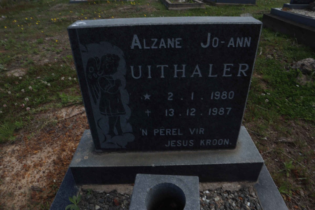 UITHALER Alzane Jo-Ann 1980-1987