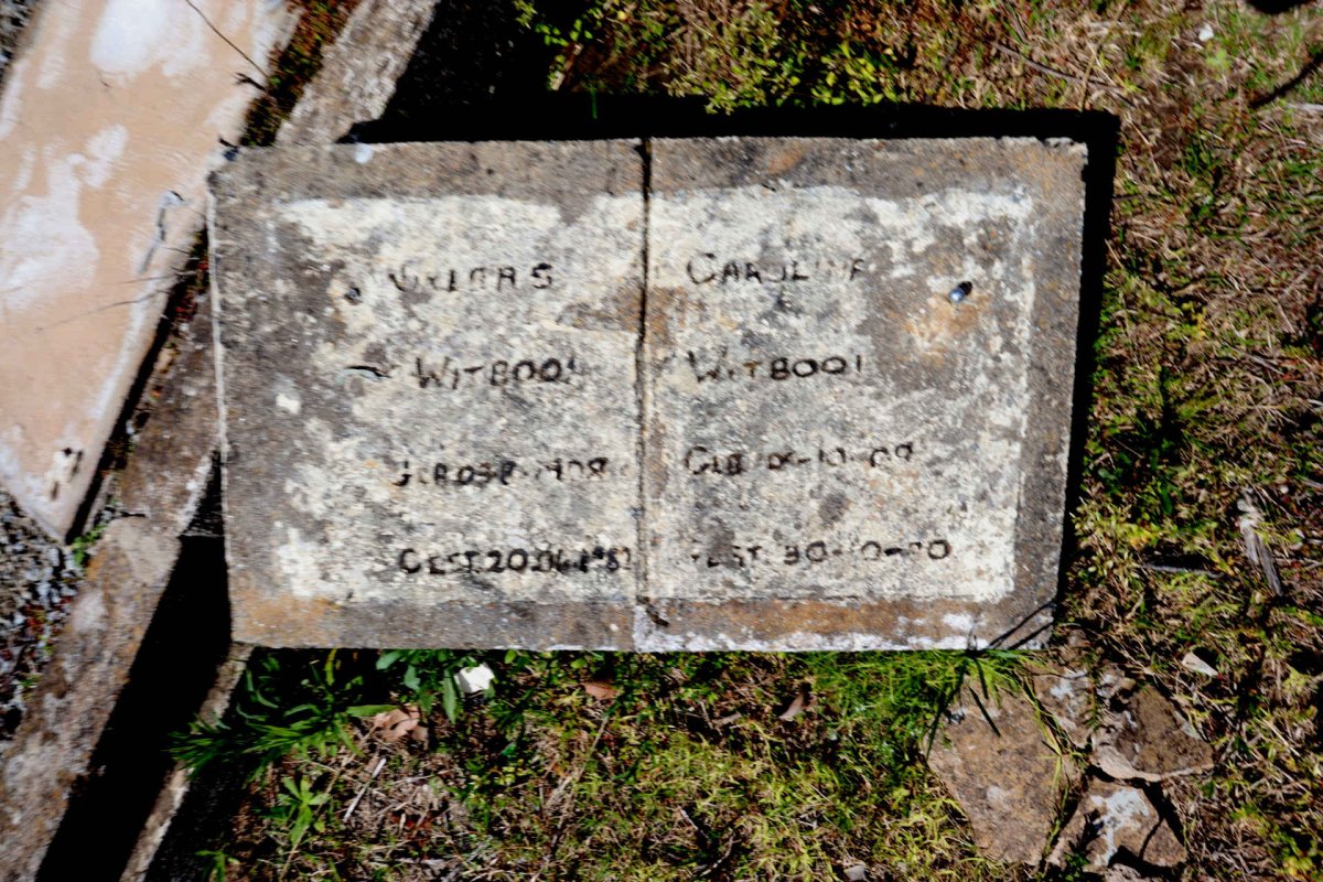 WITBOOI Niklaas 1908-2004 & Caroline 1909-?