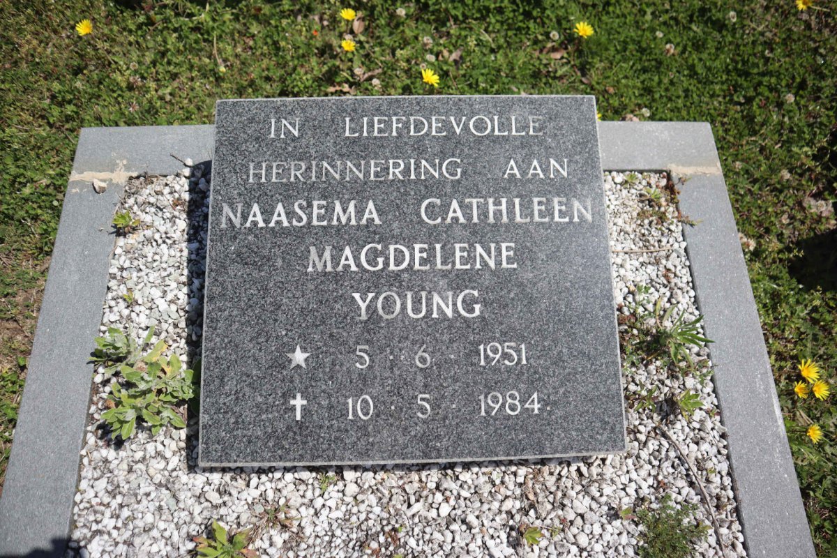 YOUNG Naasema Cathleen Magdelene 1951-1984