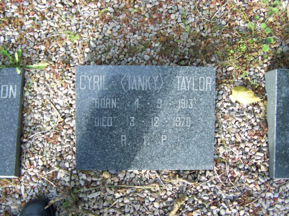TAYLOR Cyril 1913-1970