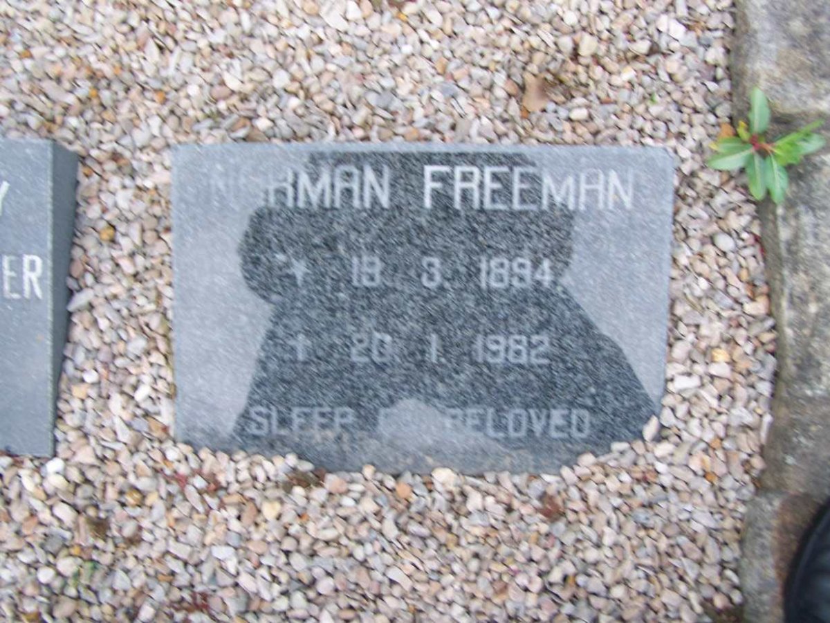 FREEMAN Norman 1894-1982