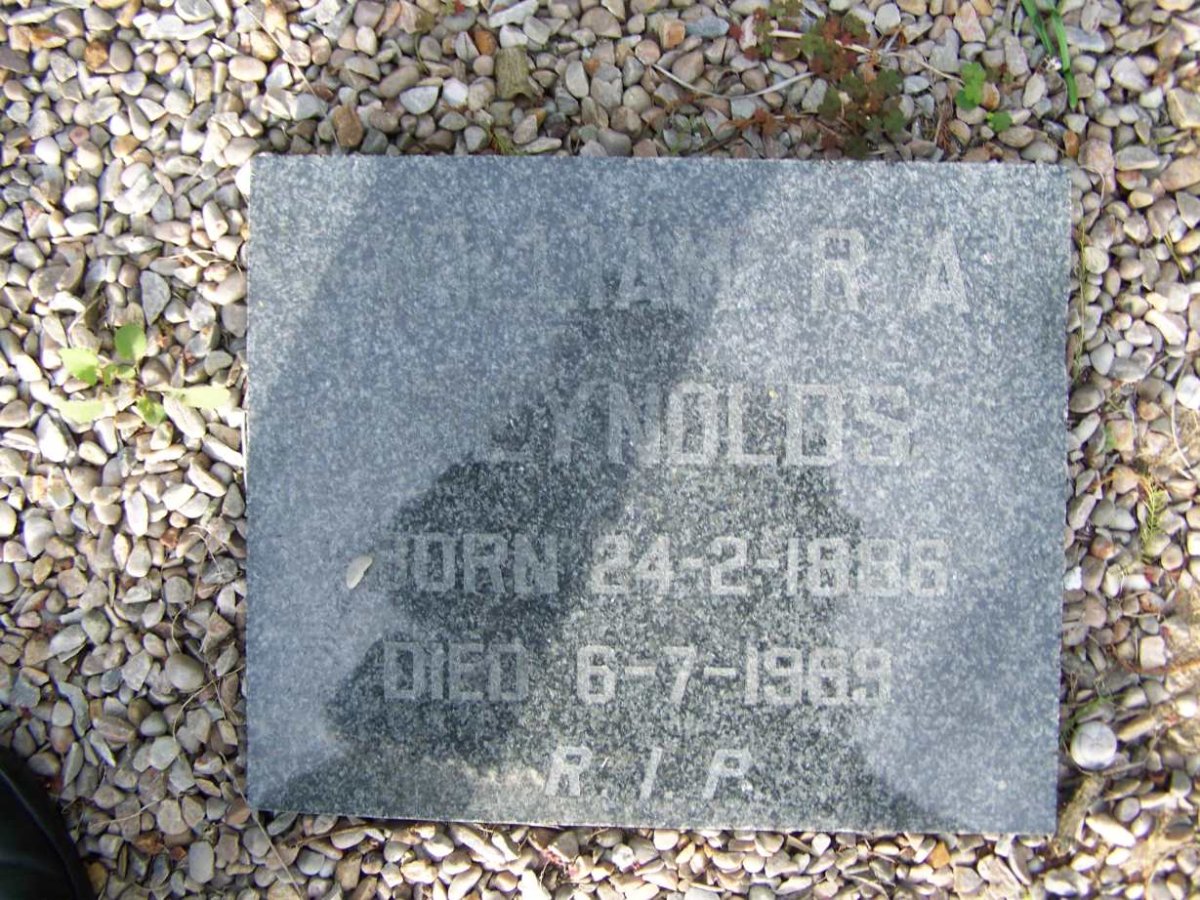 REYNOLDS William R.A. 1886-1989