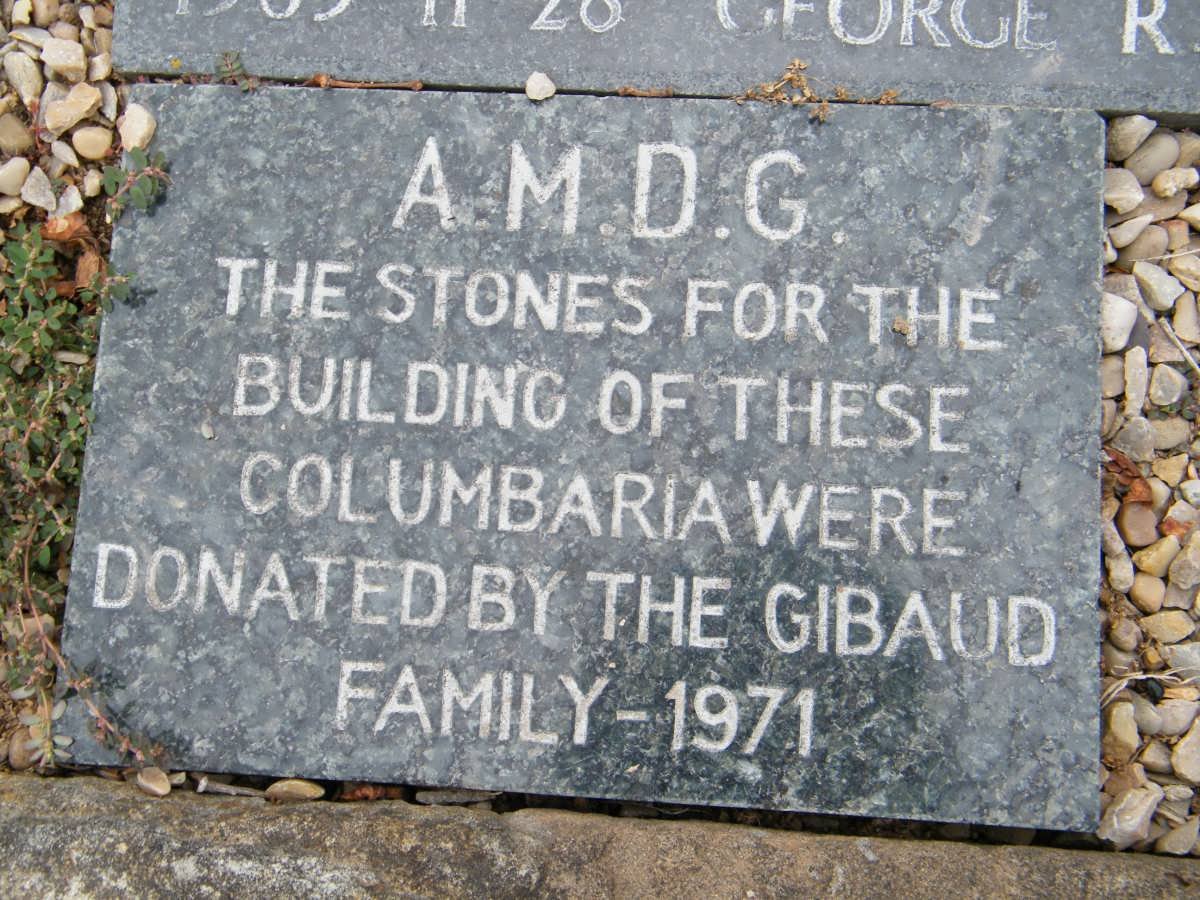 3. Memorial Plaque