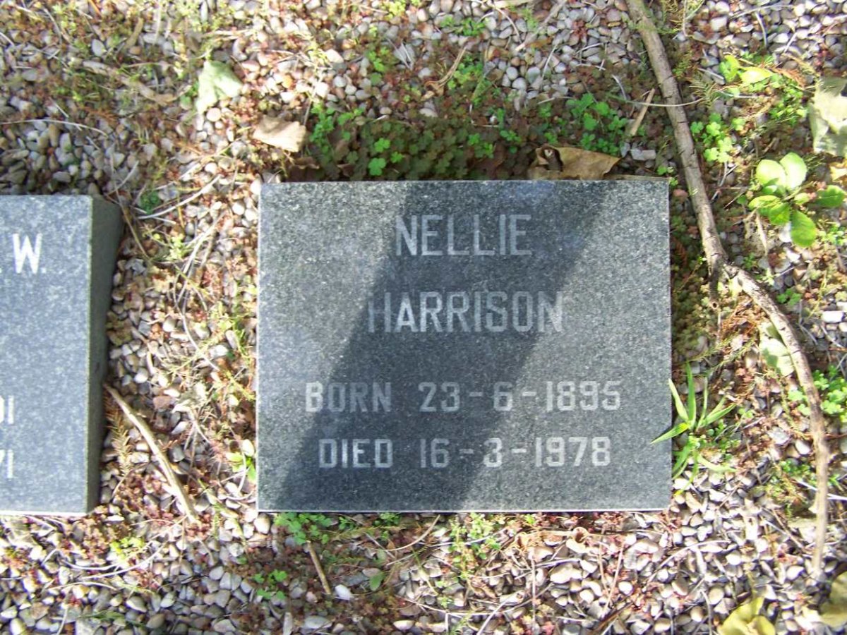 HARRISON Nellie 1895-1978