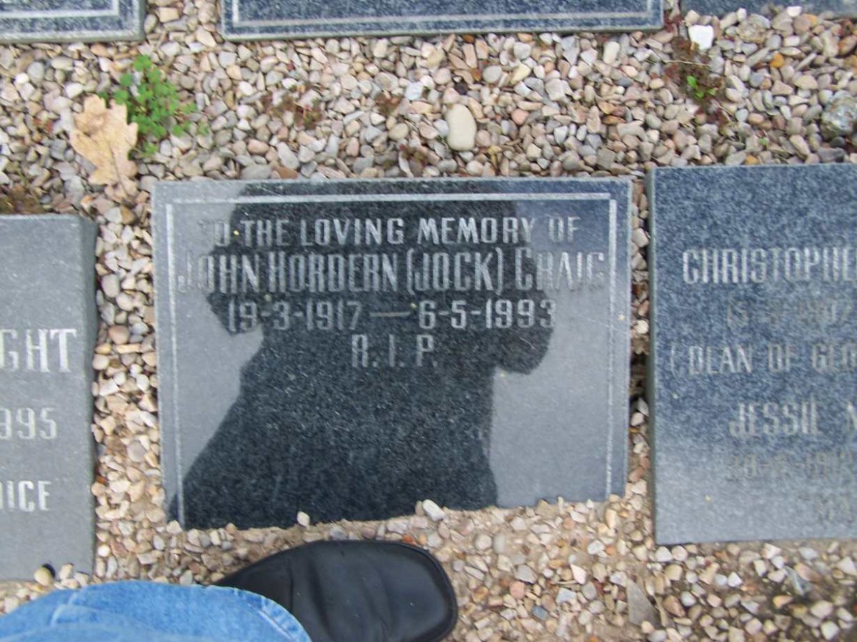 CRAIG John Hordern 1917-1993