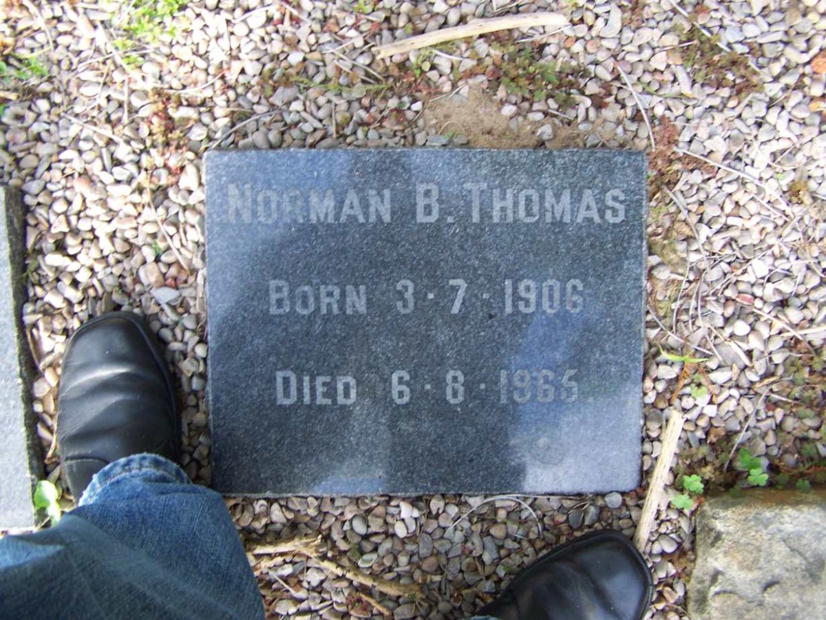 THOMAS Norman B. 1906-1965