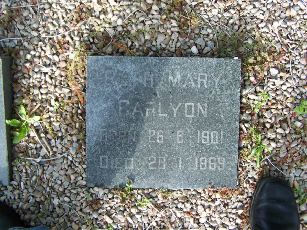 CARYLON Ruth Mary 1901-1969