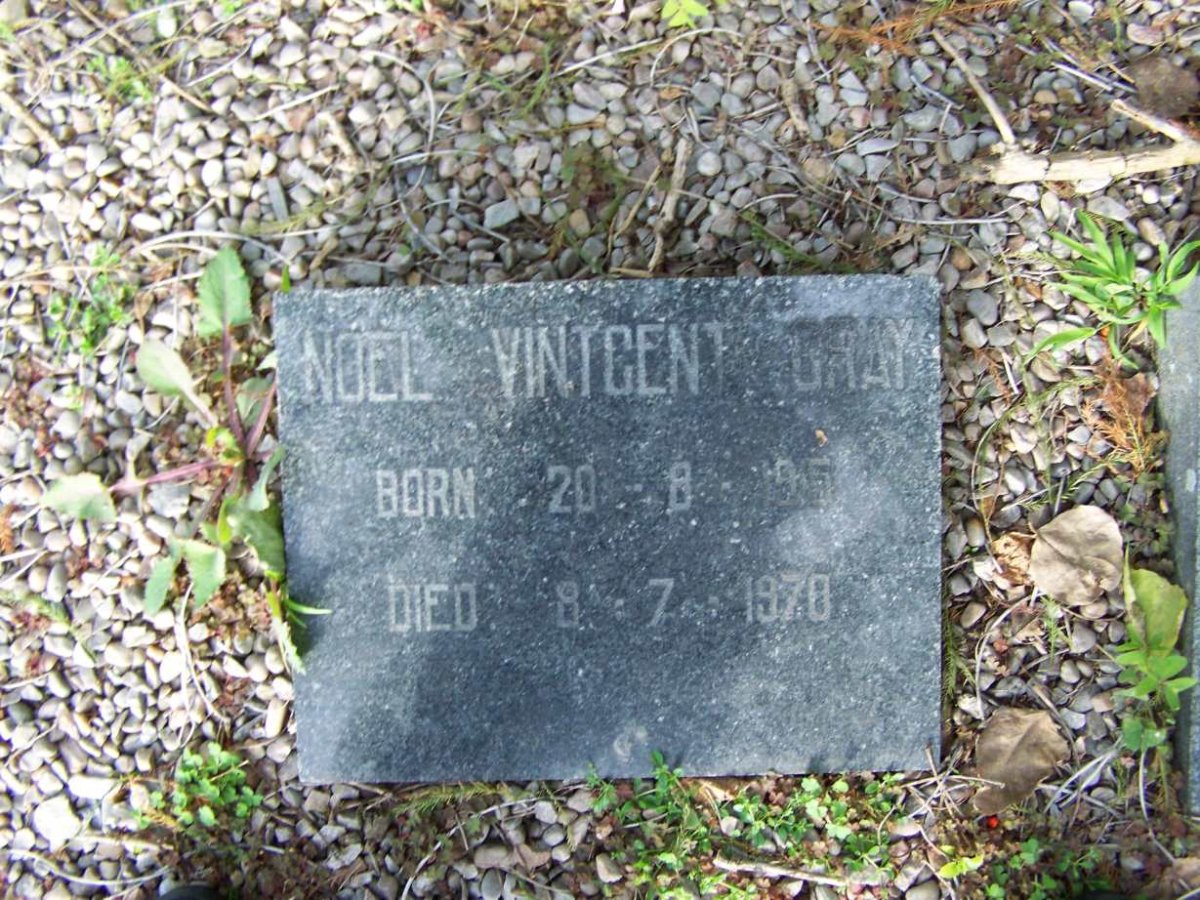 GRAY Noel Vincent 195?-1970