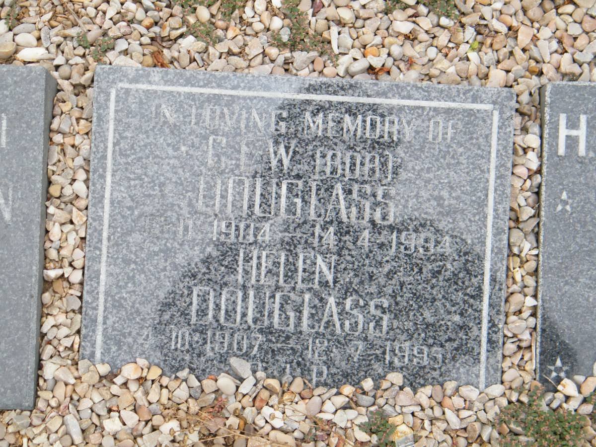DOUGLASS G.E.W. 1904-1994 &amp; Helen 1907-1995