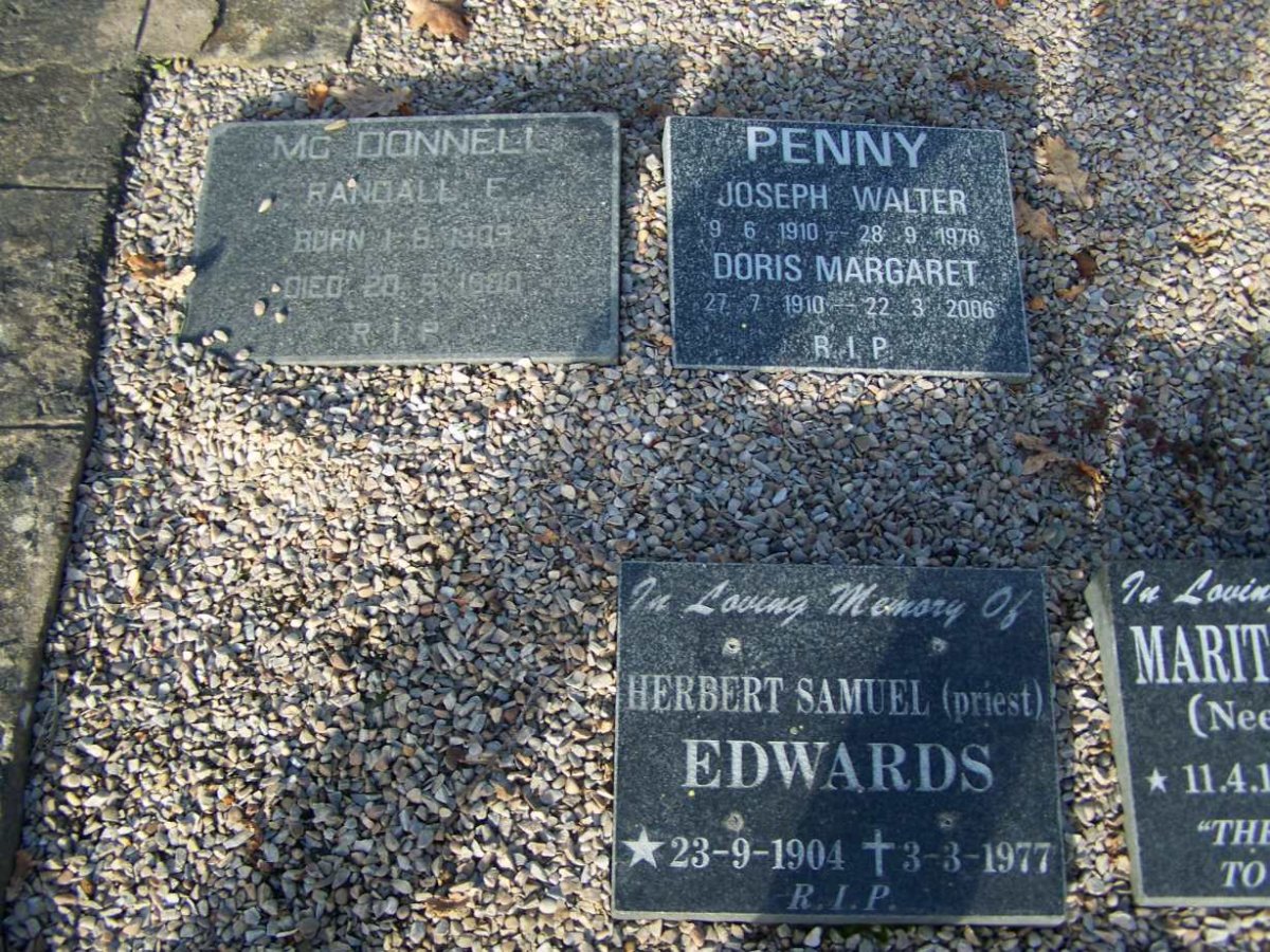 EDWARDS Herbert Samuel 1904-1977