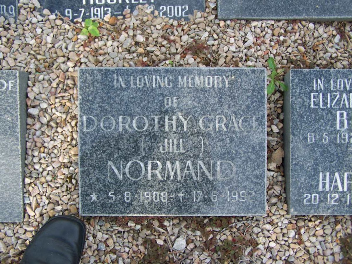 NORMAND Dorothy Grace 1908-1992