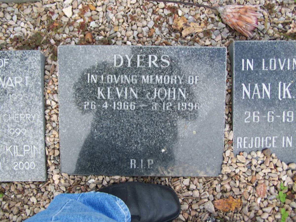 DYERS Kevin John 1966-1996