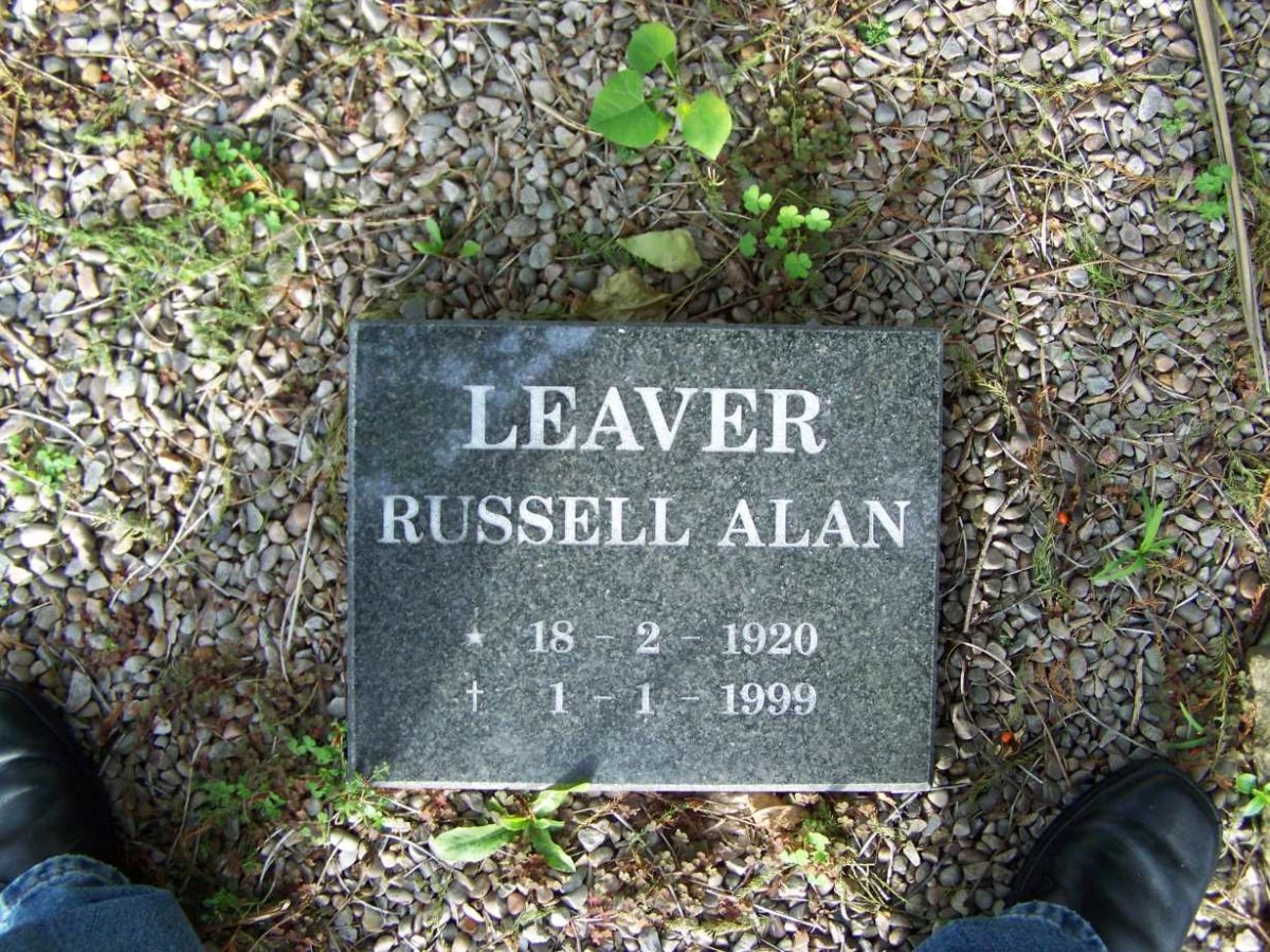 LEAVER Russell Alan 1920-1999