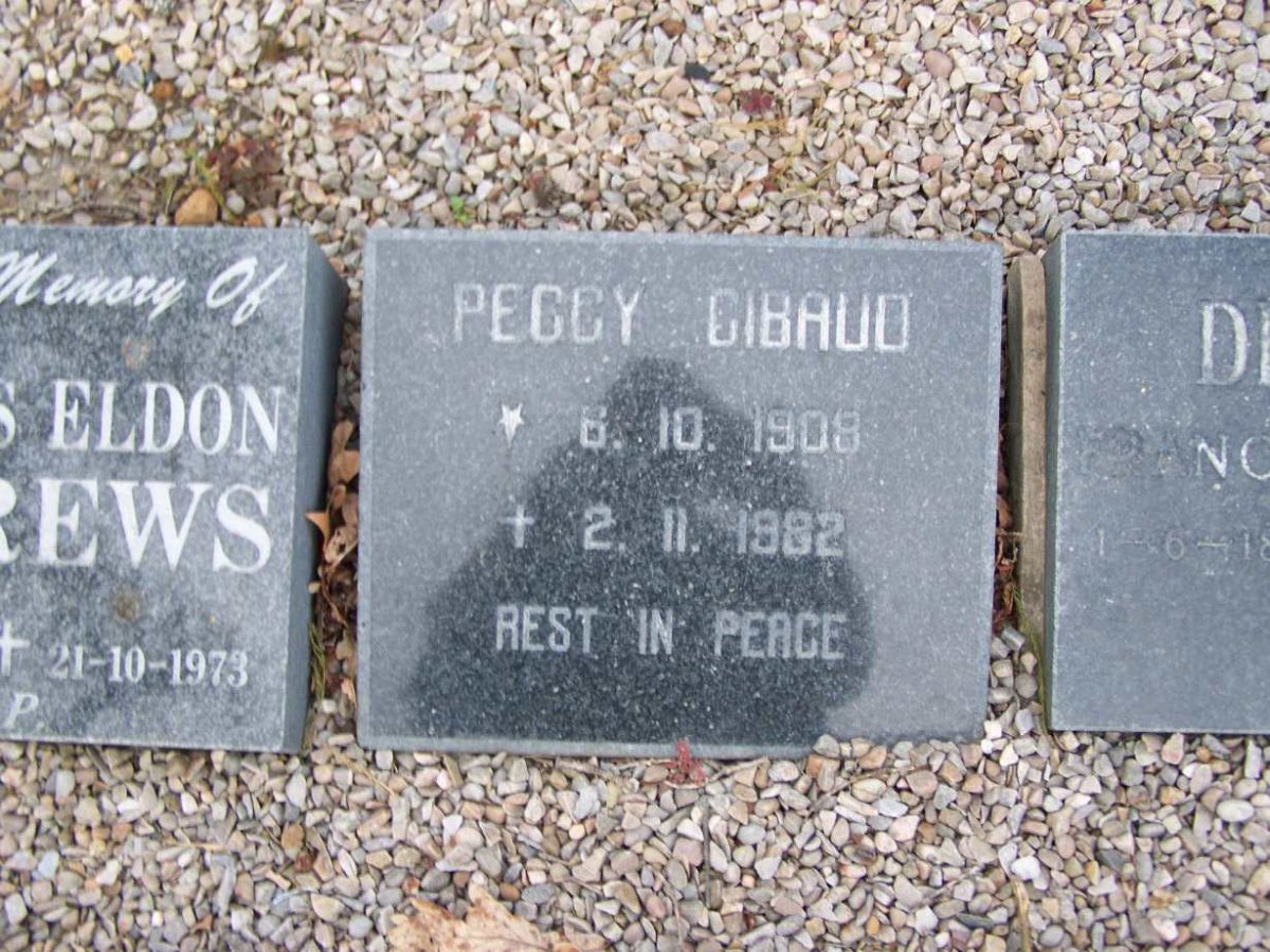 GIBAUD Peggy 1909-1982