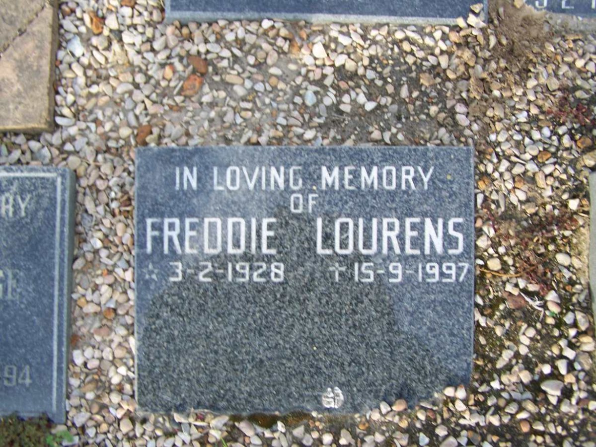 LOURENS Freddie 1928-1997