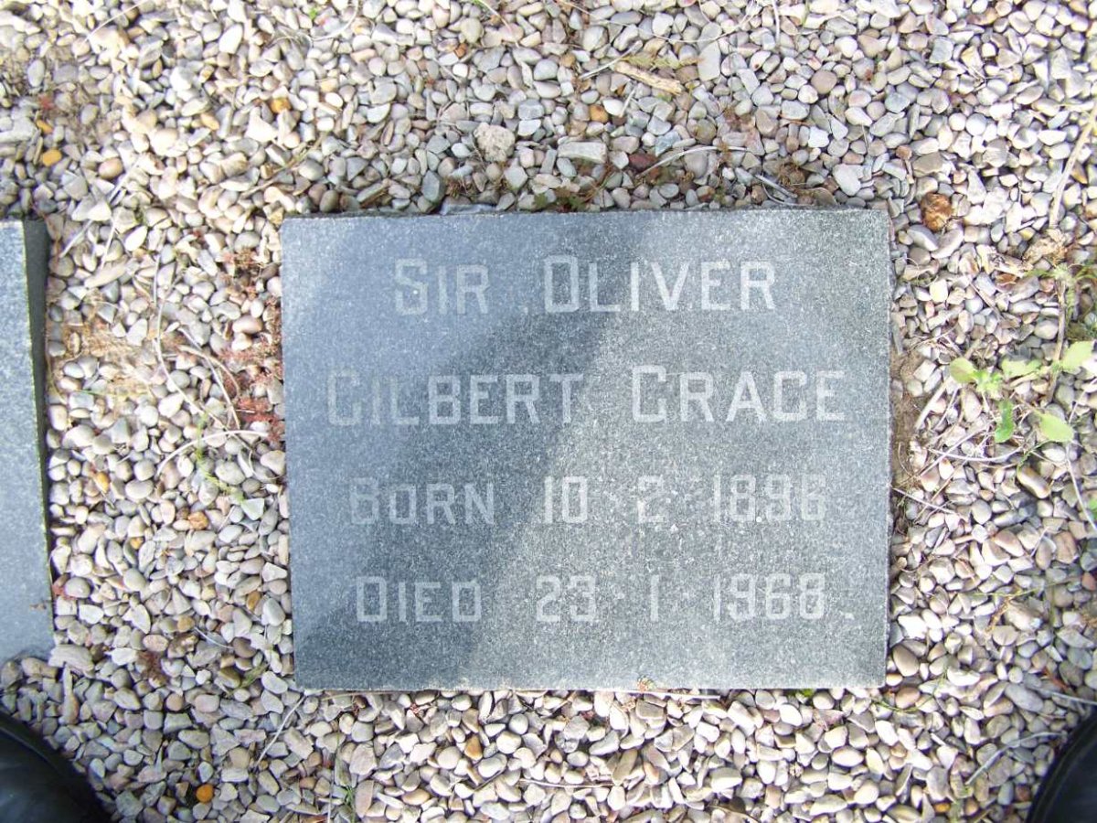 GRACE Oliver Gilbert 1896-1968