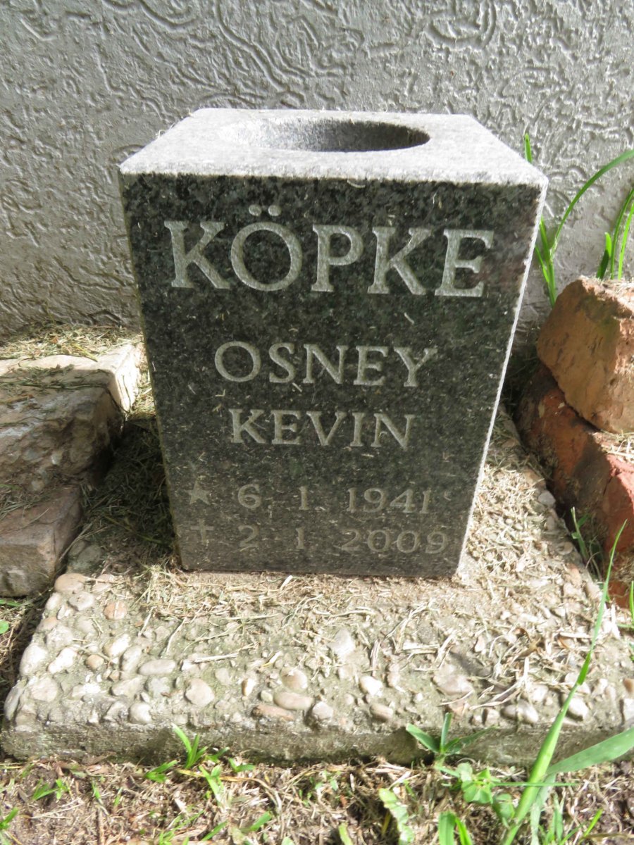 KOPKE Osney Kevin 1941-2009