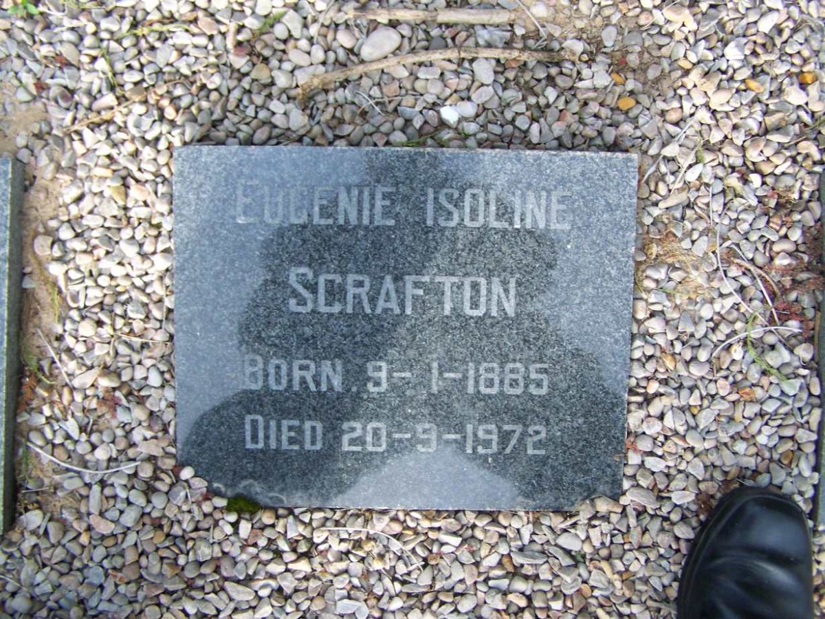 SCRAFTON Eugenie Isoline 1885-1972