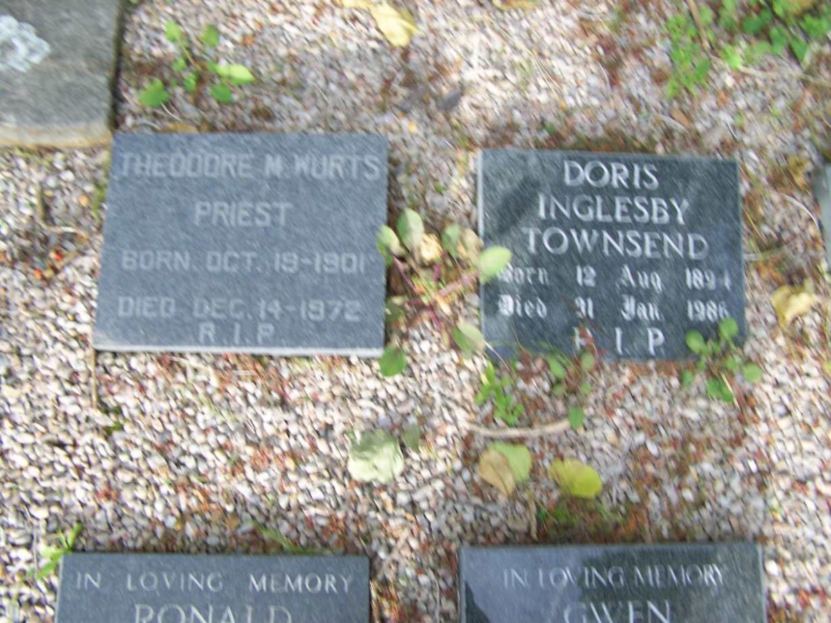 WURTS Theodore M. 1901-1972 :: TOWNSEND Doris Inglesby 1894-1986