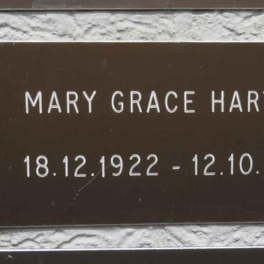 HARTMAN Mary Grace 1922-2008