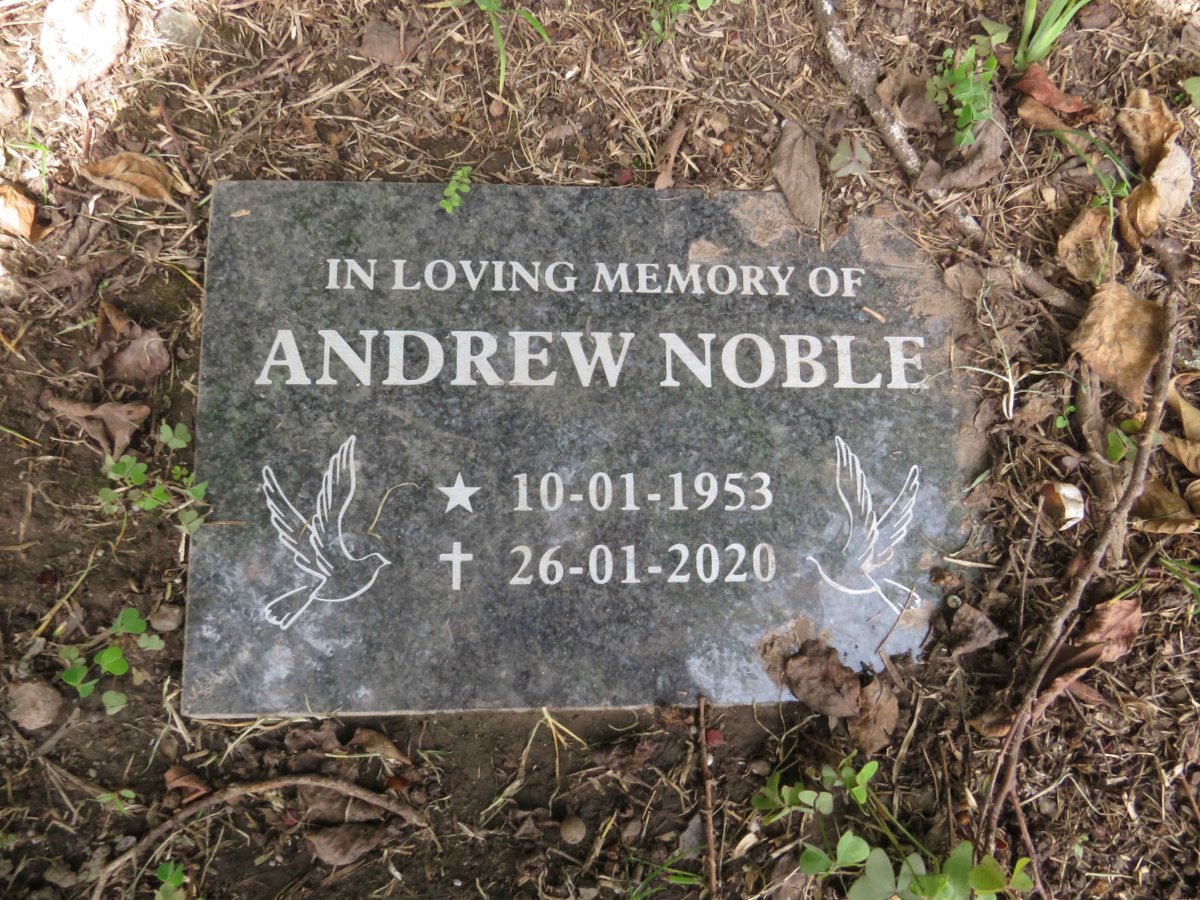 NOBLE Andrew 1953-2020