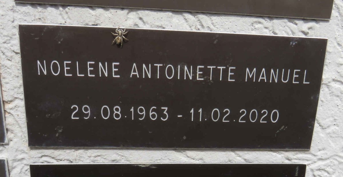 MANUEL Noelene Antoinette 1963-2020
