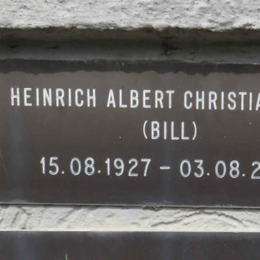 FOOT Heinrich Albert Christian 1927-2001
