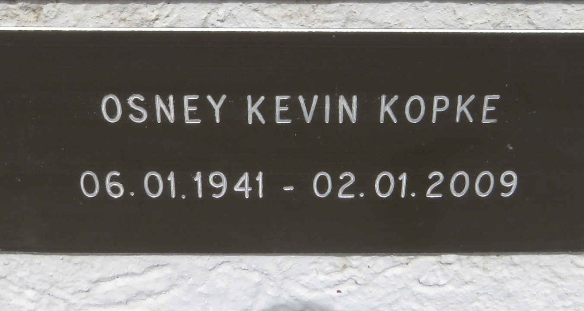 KOPKE Osney Kevin 1941-2009