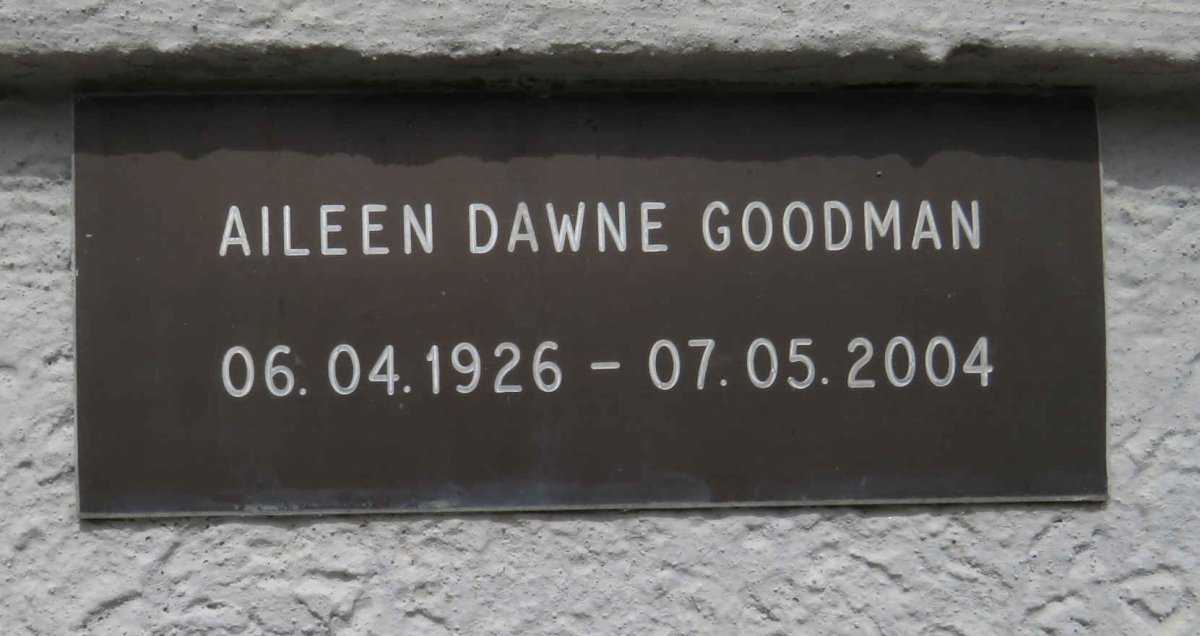 GOODMAN Aileen Dawne 1926-2004